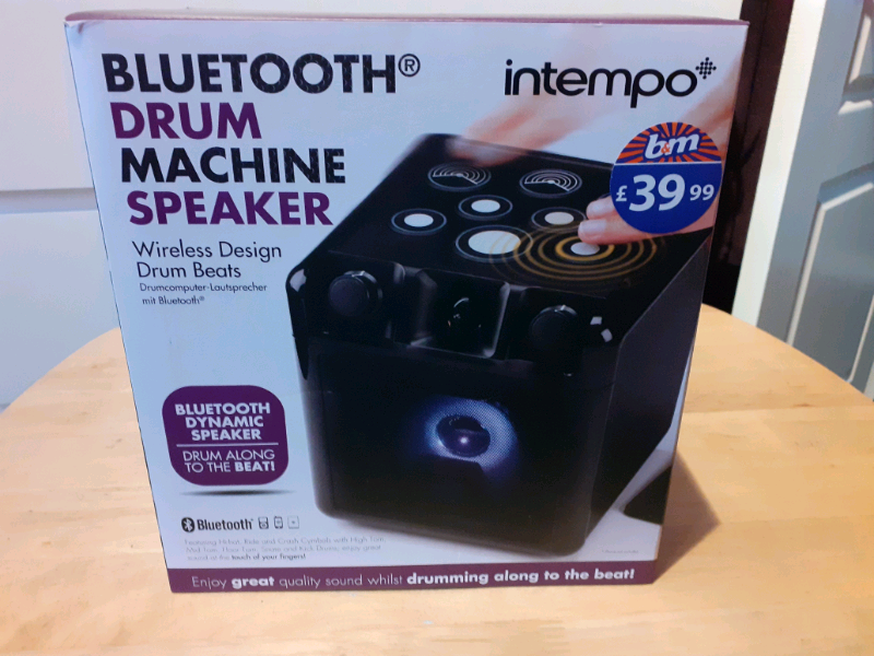 intempo drum machine speaker